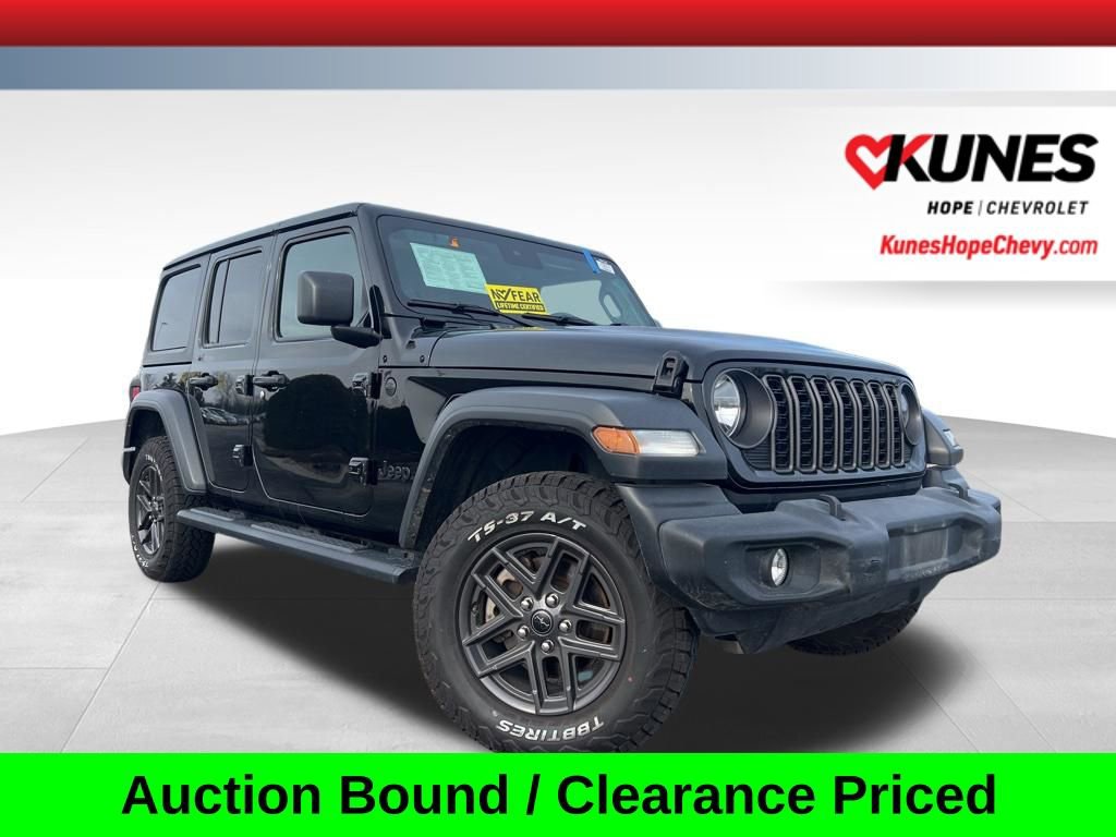 Used 2024 Jeep Wrangler Sport S