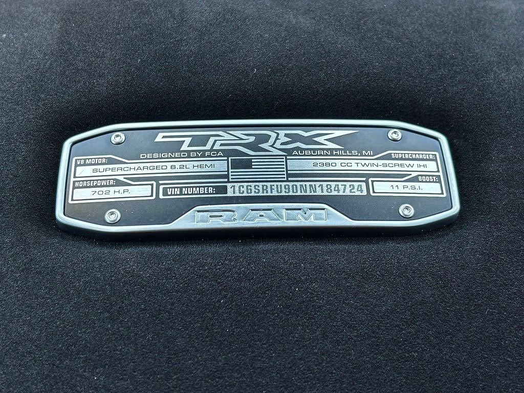Used 2022 RAM 1500 TRX w/ TRX Level 2 Equipment Group AWD/4WD image 18