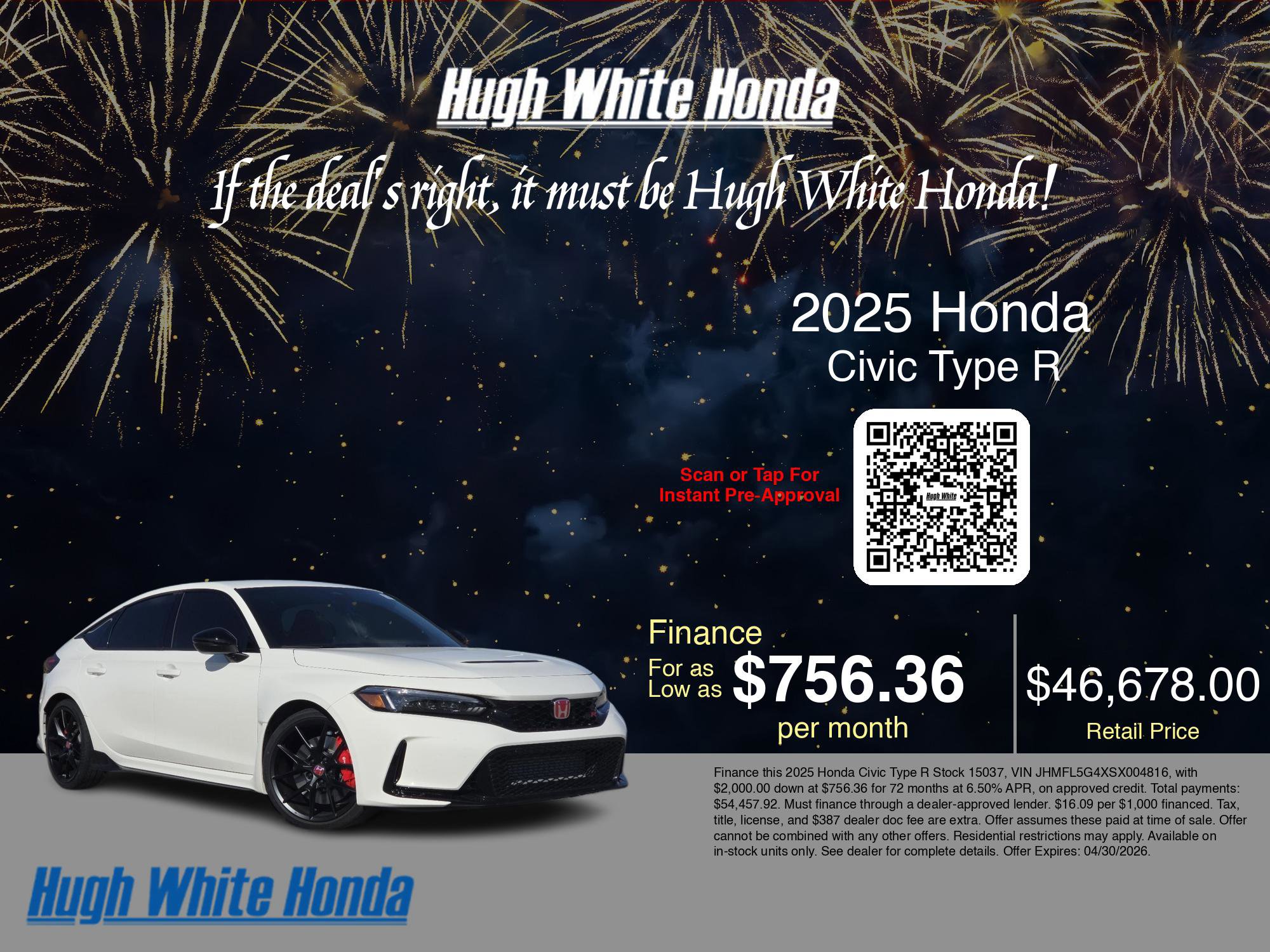 Used 2025 Honda Civic Type R image 3