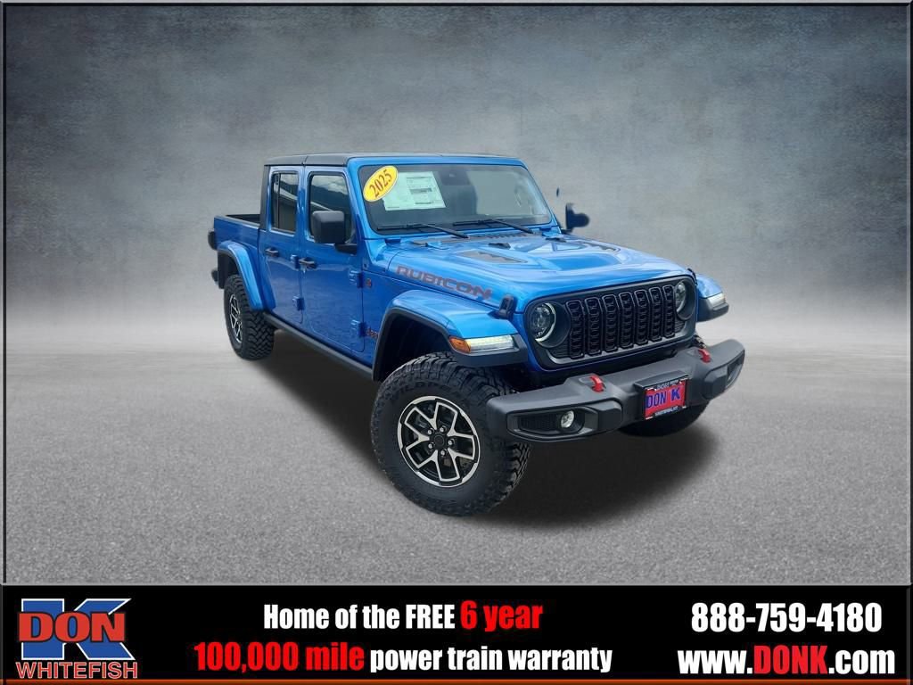 New 2025 Jeep Gladiator Rubicon