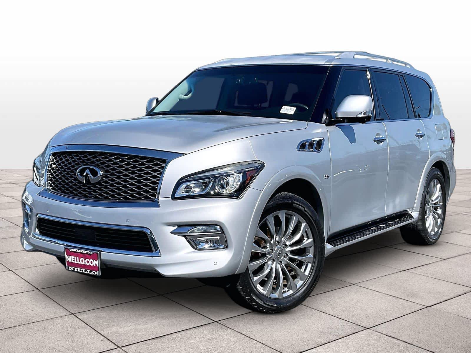 Used 2015 INFINITI QX80 4WD w/ 22" Wheel Package