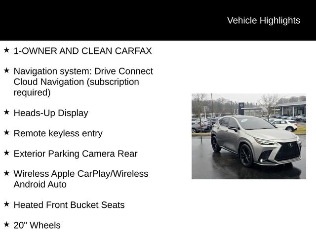 Used 2023 Lexus NX 350 F Sport image 5