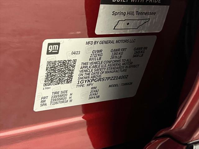 Used 2023 Cadillac XT6 Sport w/ LPO, ONYX Package image 20