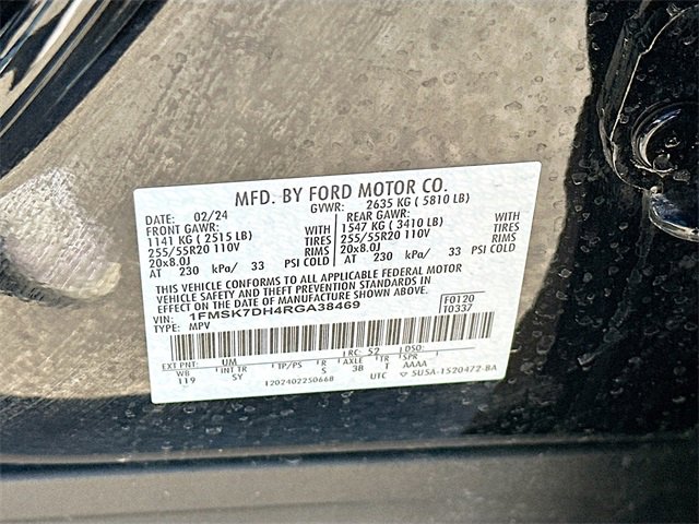 Used 2024 Ford Explorer XLT w/ Equipment Group 202A image 32