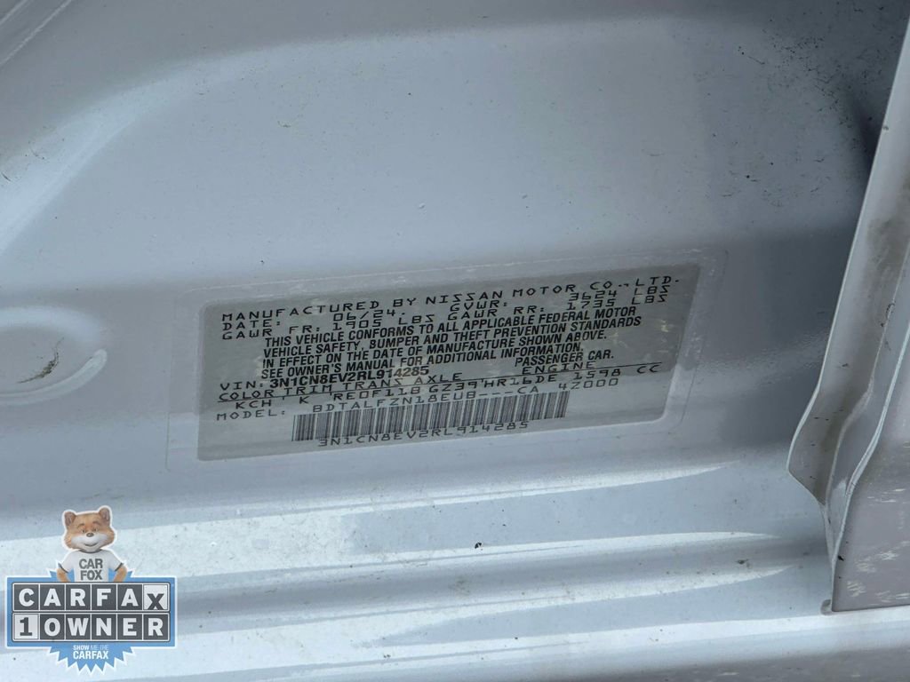 Used 2024 Nissan Versa SV w/ Trunk Package FWD image 20