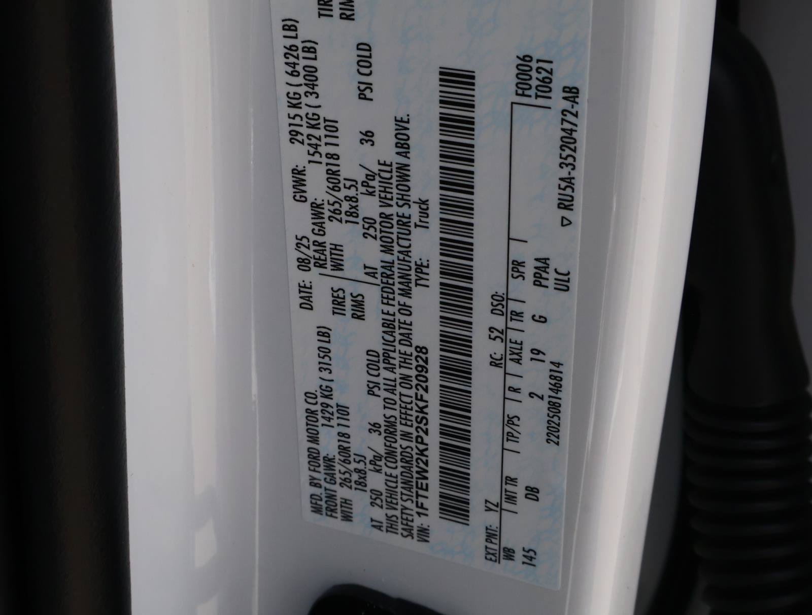 Used 2025 Ford F150 STX RWD image 21