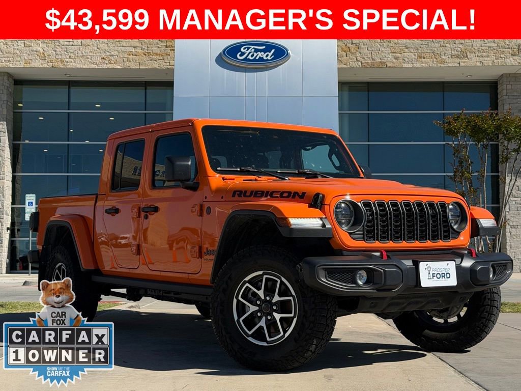 Used 2025 Jeep Gladiator Rubicon w/ Convenience Group AWD/4WD image 1