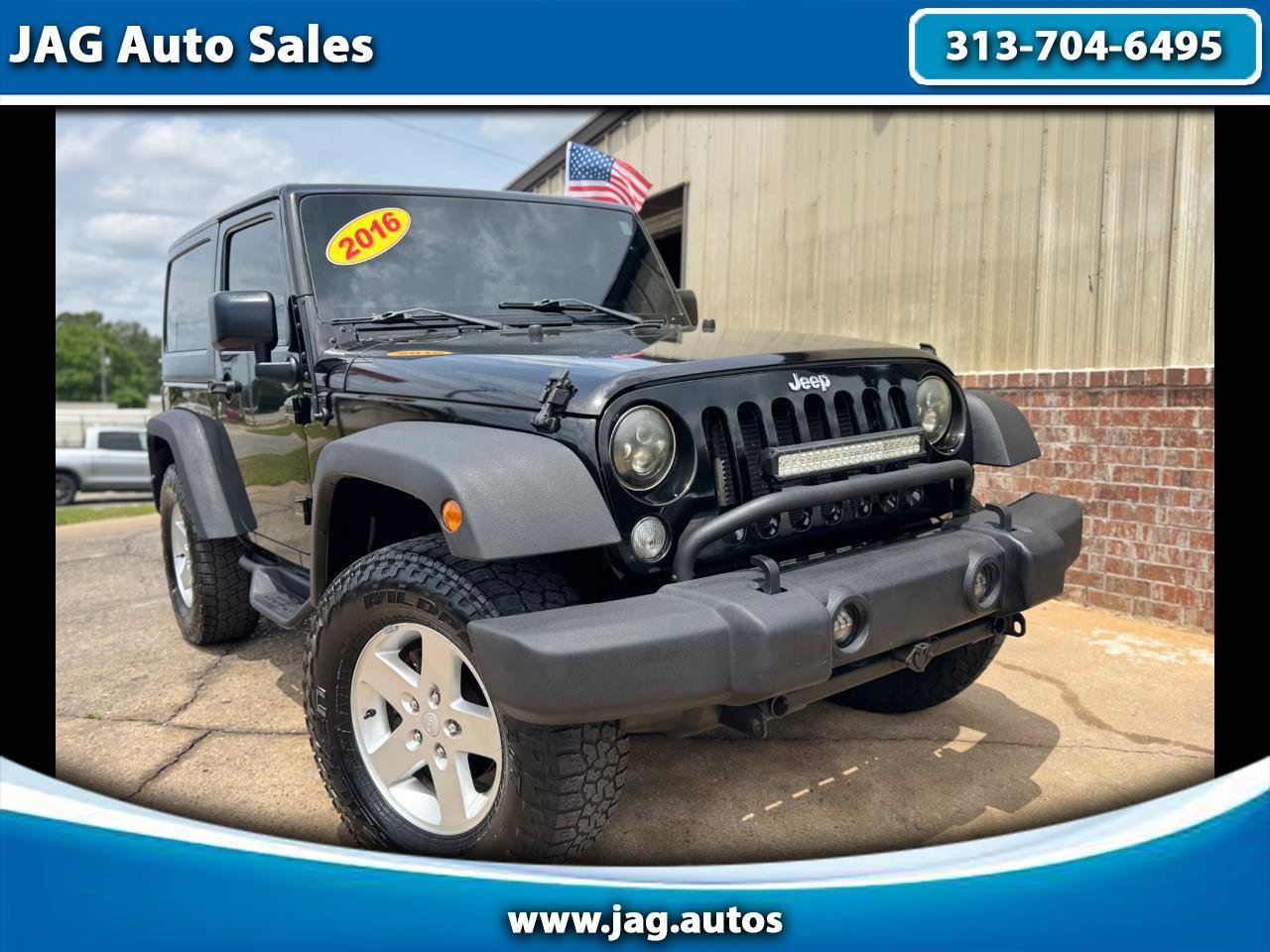 Used 2016 Jeep Wrangler Sport w/ Quick Order Package 24S
