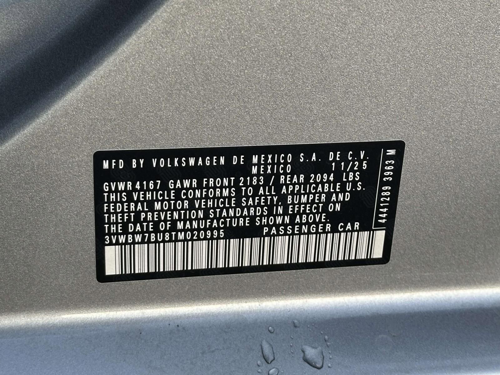 New 2026 Volkswagen Jetta Sport image 16