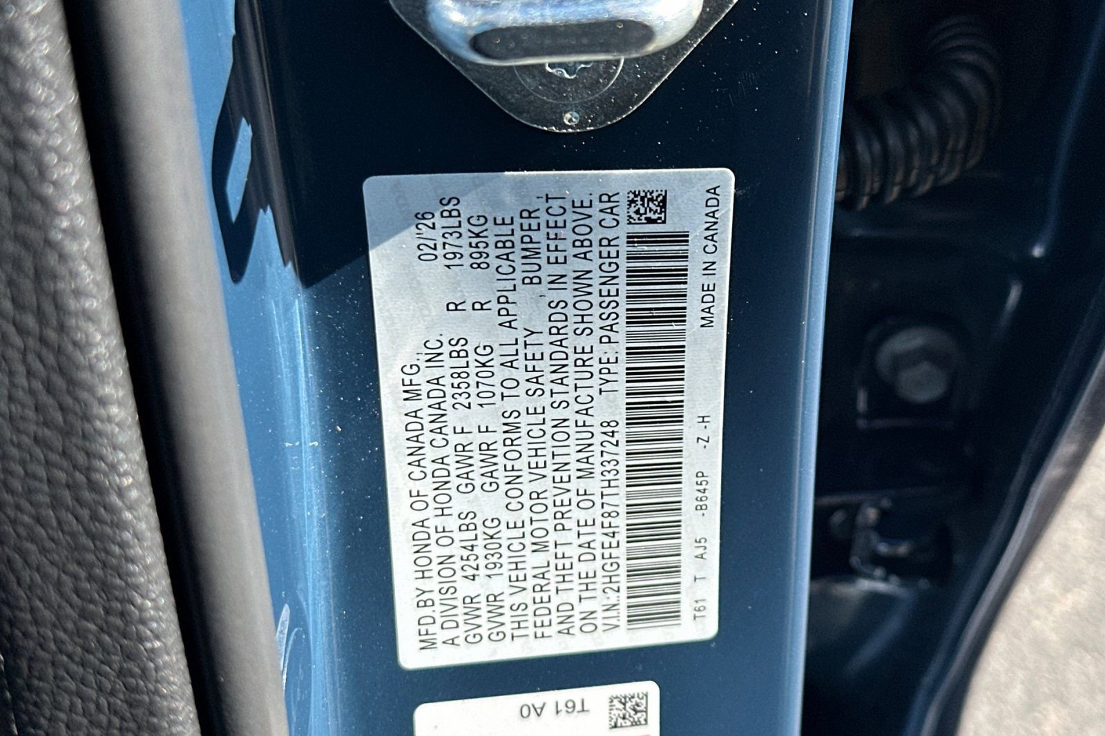 New 2026 Honda Civic Sport Touring image 33