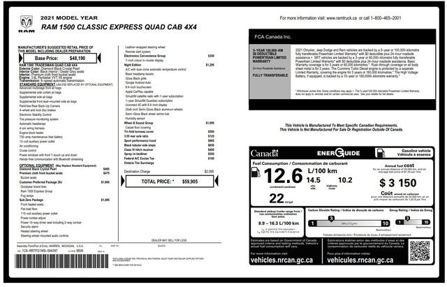 Used 2021 RAM 1500 Express w/ Wheel & Sound Group image 5