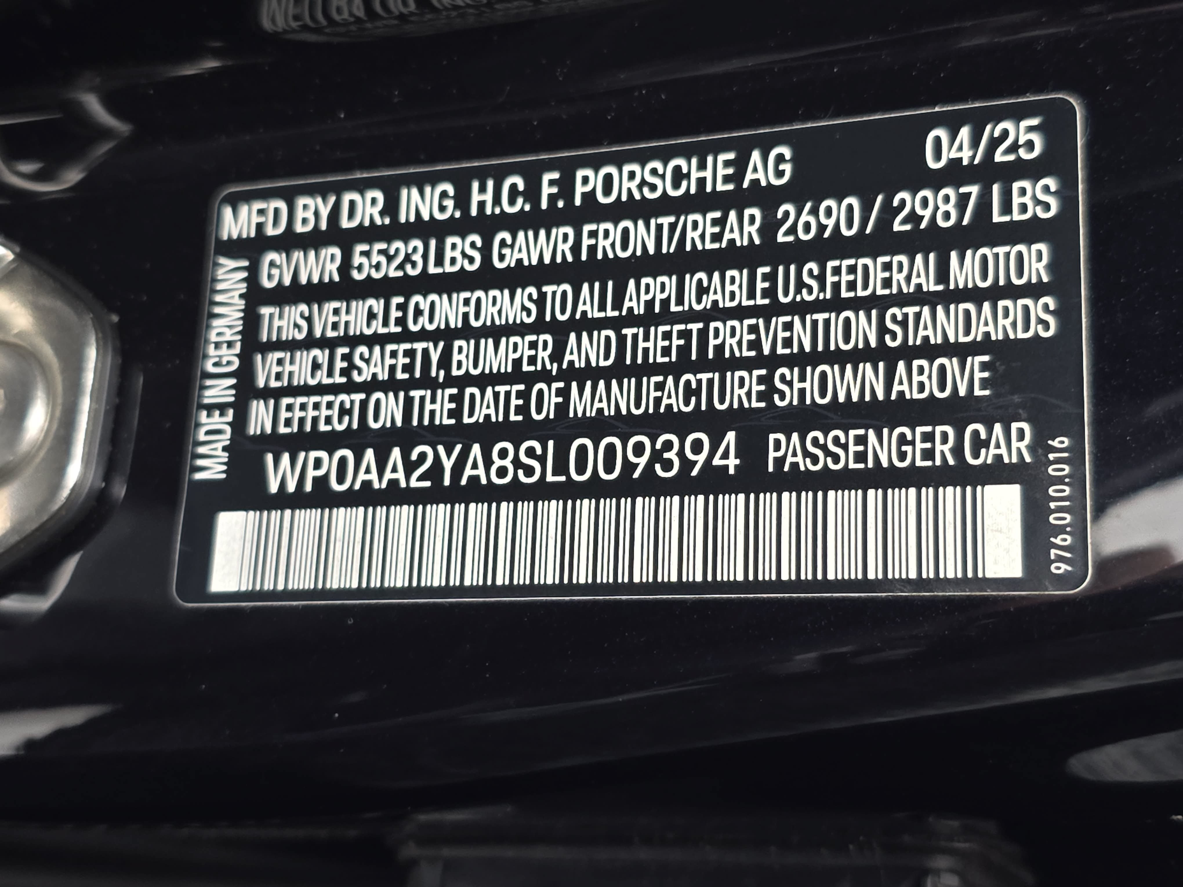 Certified 2025 Porsche Panamera 4 AWD/4WD image 37