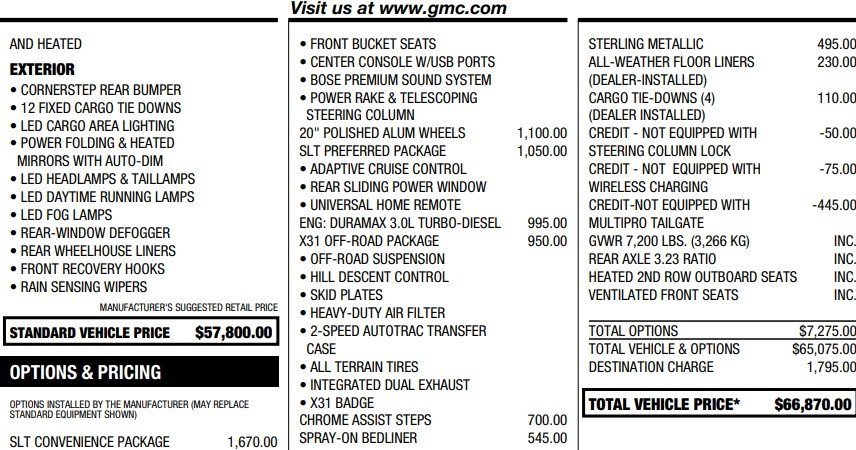 Certified 2023 GMC Sierra 1500 SLT w/ SLT Convenience Package image 2