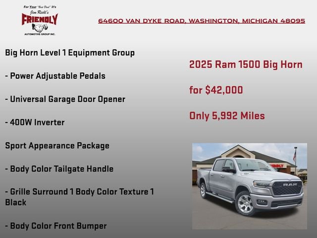 Used 2025 RAM 1500 Big Horn image 20