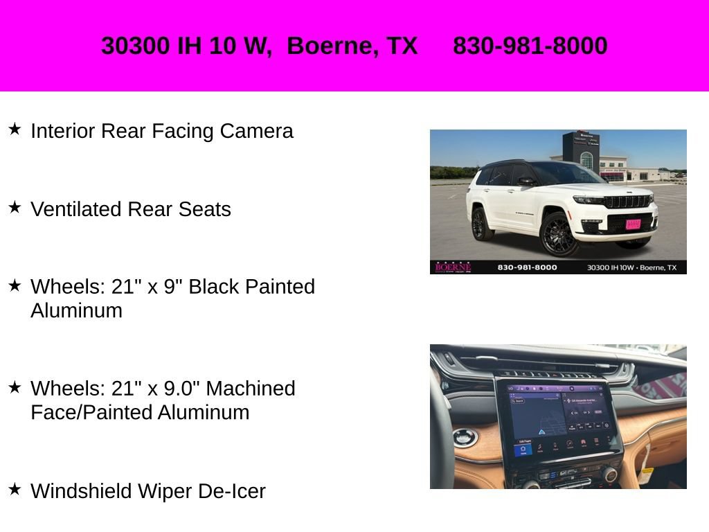Used 2025 Jeep Grand Cherokee L Summit AWD/4WD image 37