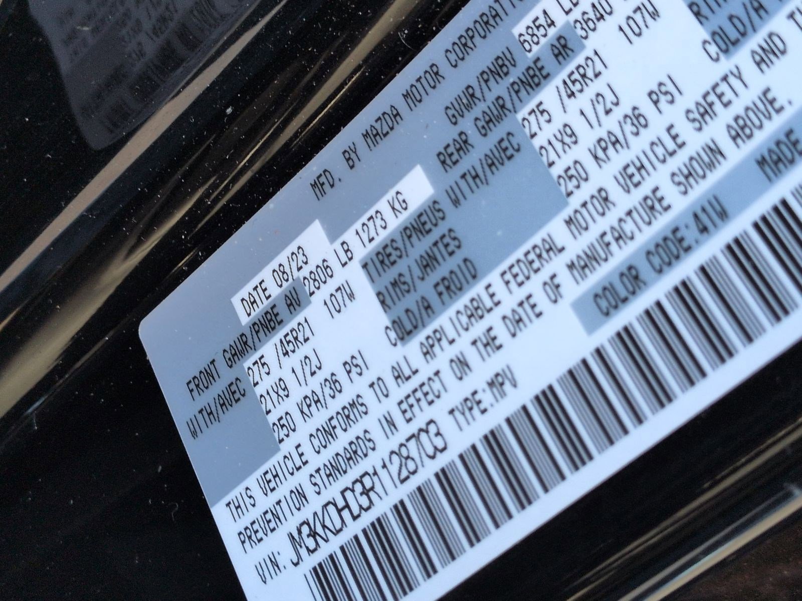 Used 2024 MAZDA CX-90 3.3 Turbo w/ Premium Package image 34