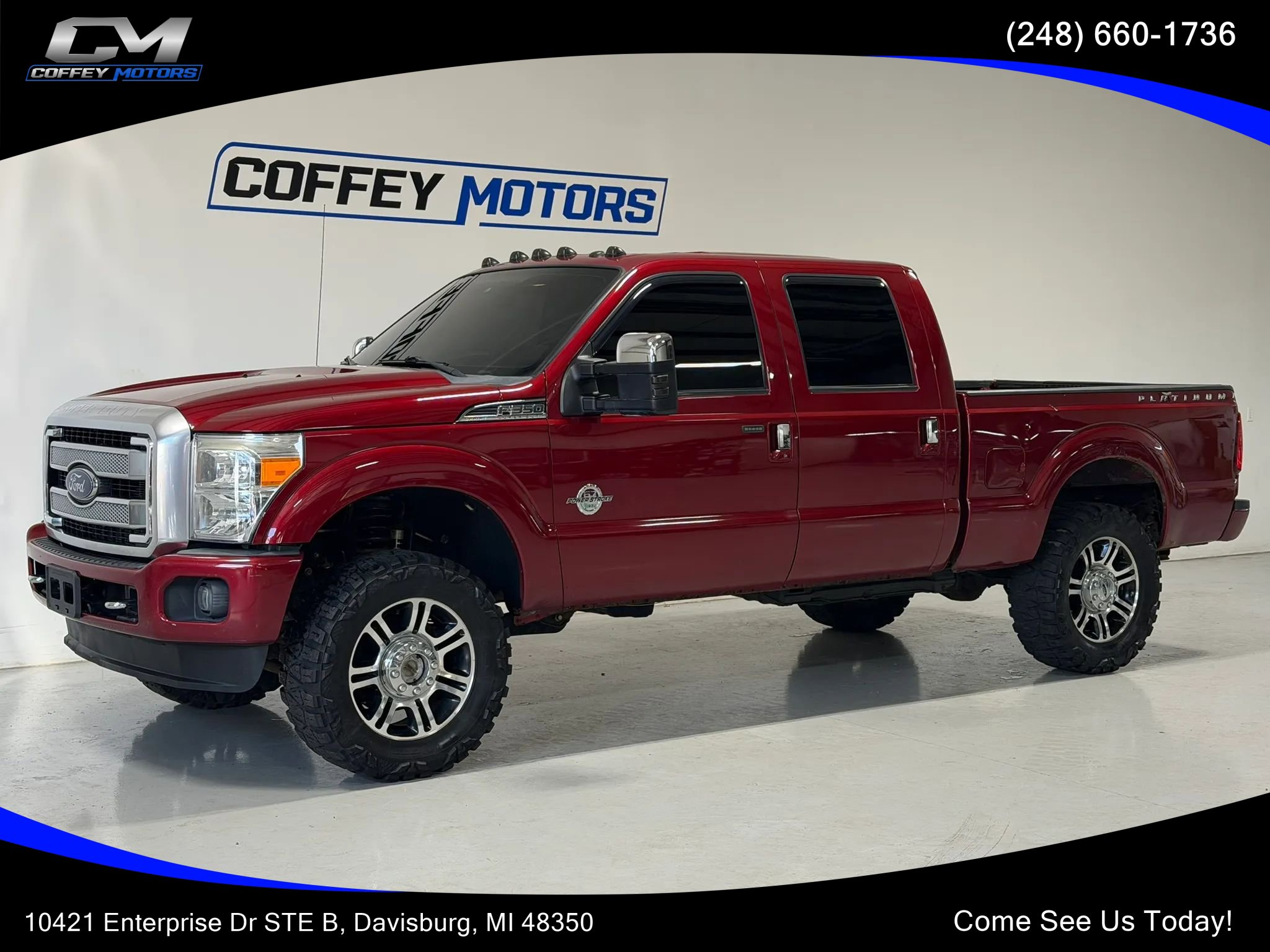 Used 2015 Ford F350 Platinum w/ FX4 Off-Road Package image 1