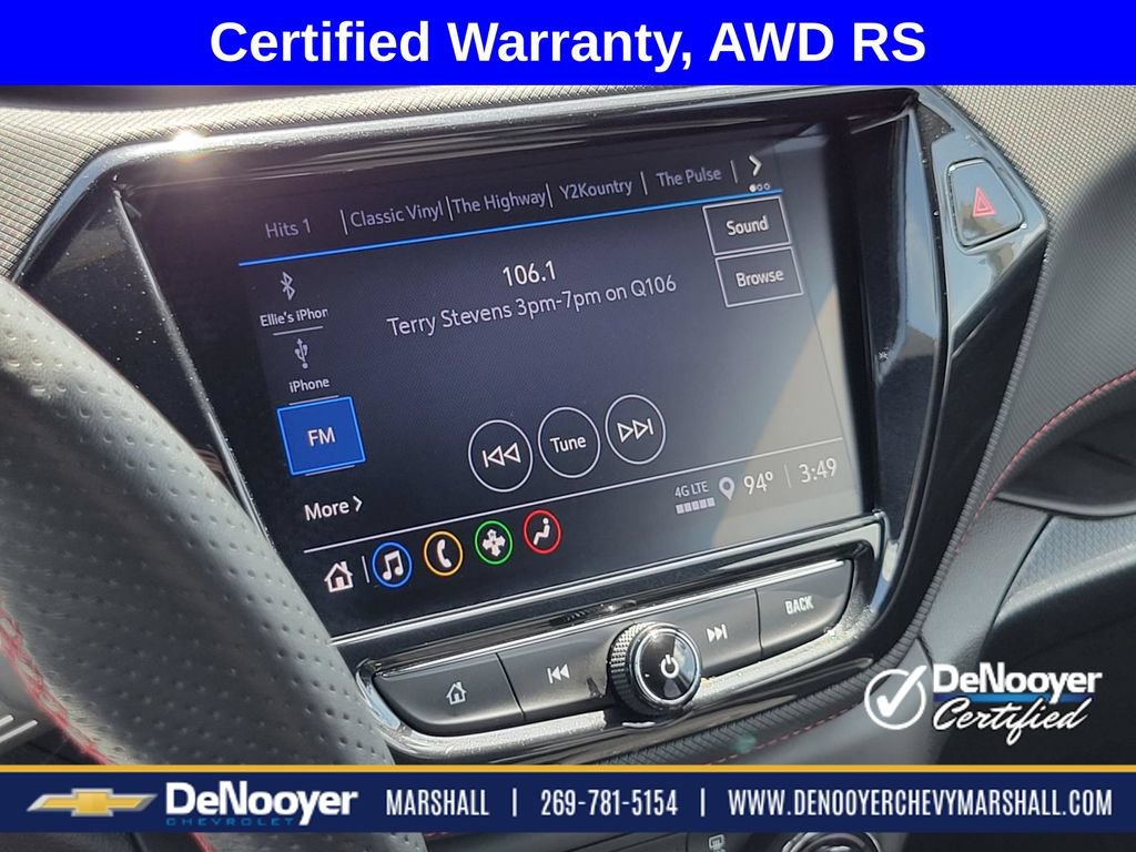 Used 2023 Chevrolet TrailBlazer RS w/ Convenience Package AWD/4WD image 17