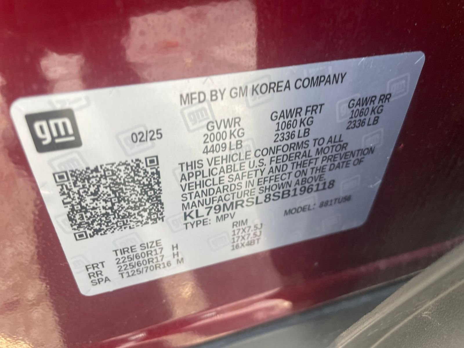 Used 2025 Chevrolet TrailBlazer LT w/ Driver Confidence Package image 24