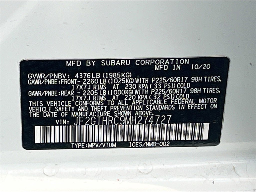 Used 2021 Subaru Crosstrek 2.5i Sport w/ Popular Package #2B image 30