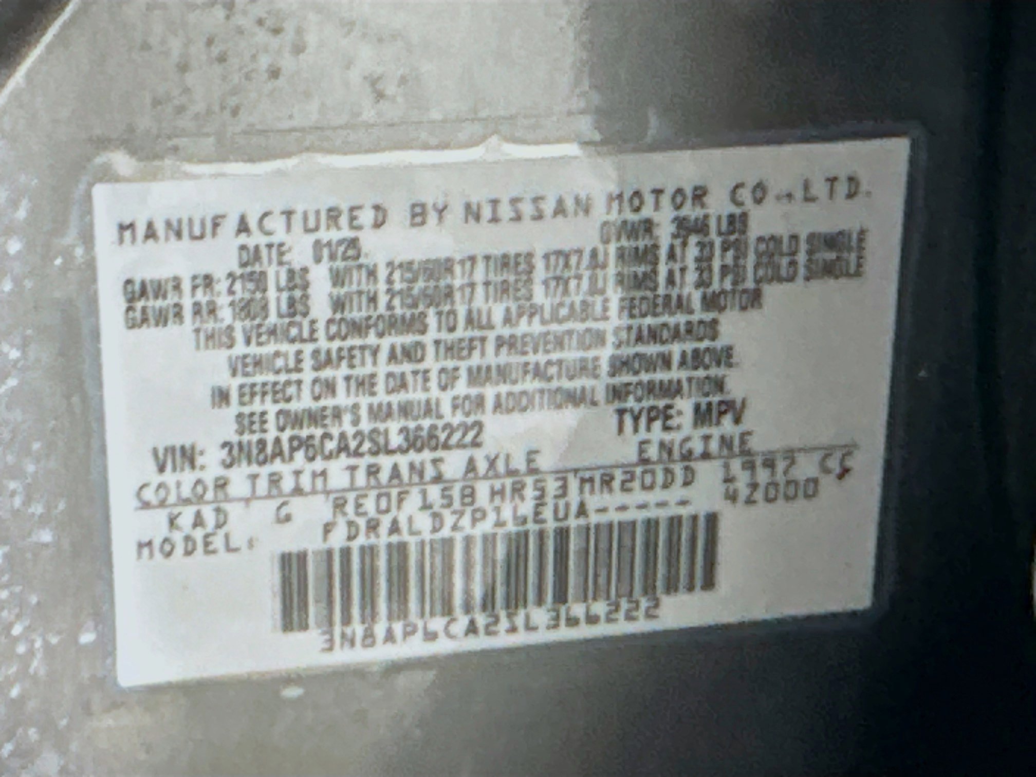 Used 2025 Nissan Kicks SV image 12