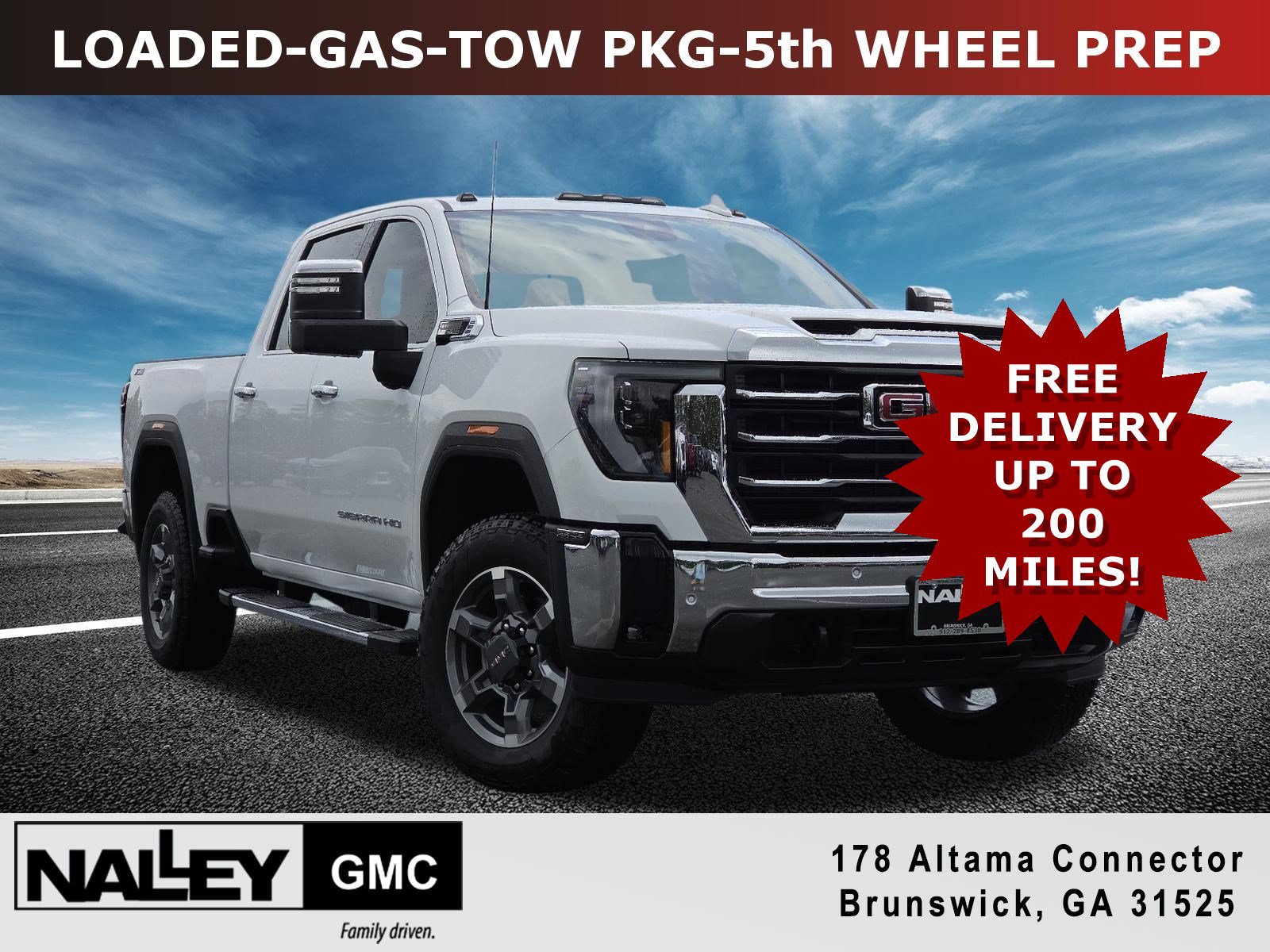 New 2026 GMC Sierra 2500 SLT w/ Texas SLT Premium Package