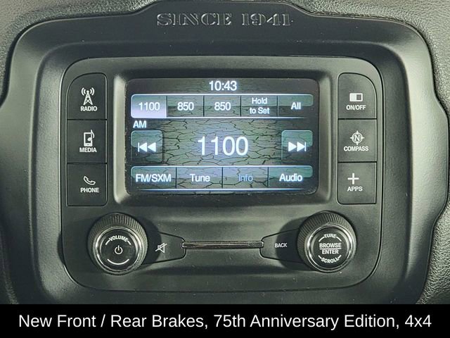 Used 2016 Jeep Renegade 75th Anniversary image 21