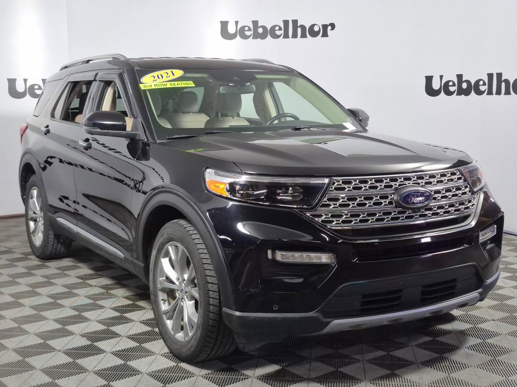 Used 2021 Ford Explorer Limited w/ Equipment Group 301A AWD/4WD image 1
