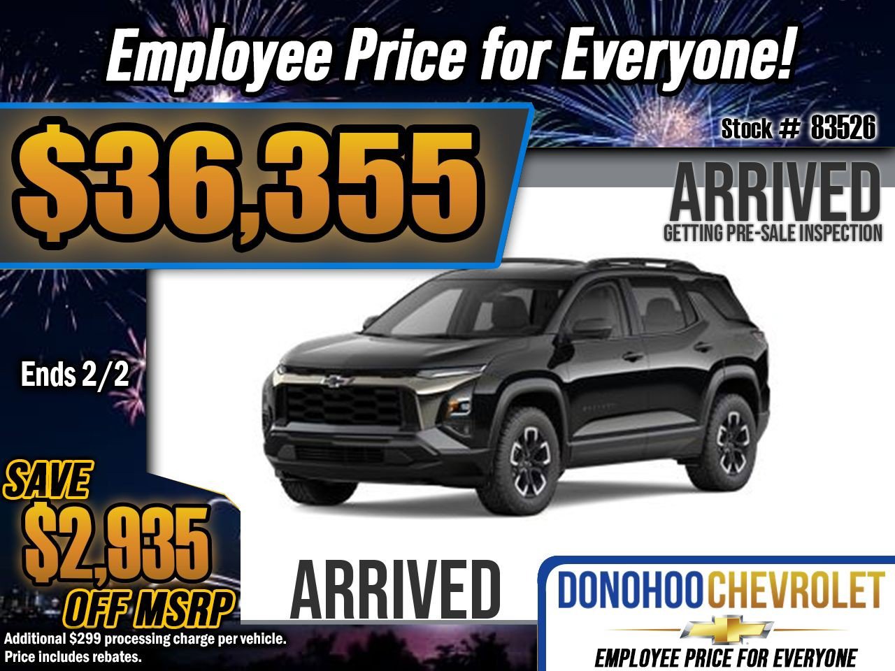 New 2026 Chevrolet Equinox ACTIV w/ Convenience Package III