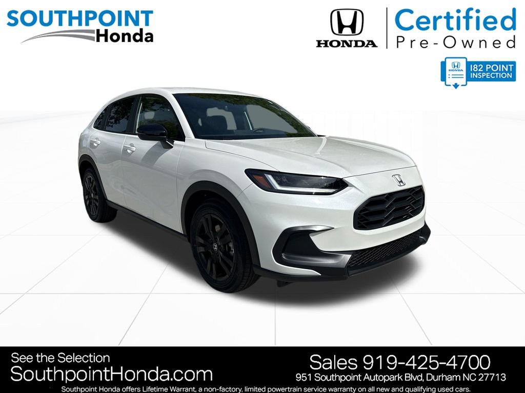 Certified 2026 Honda HR-V Sport
