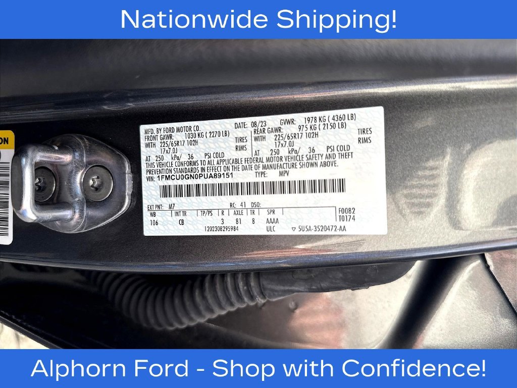 Certified 2023 Ford Escape Active w/ Cold Weather Package FWD image 20