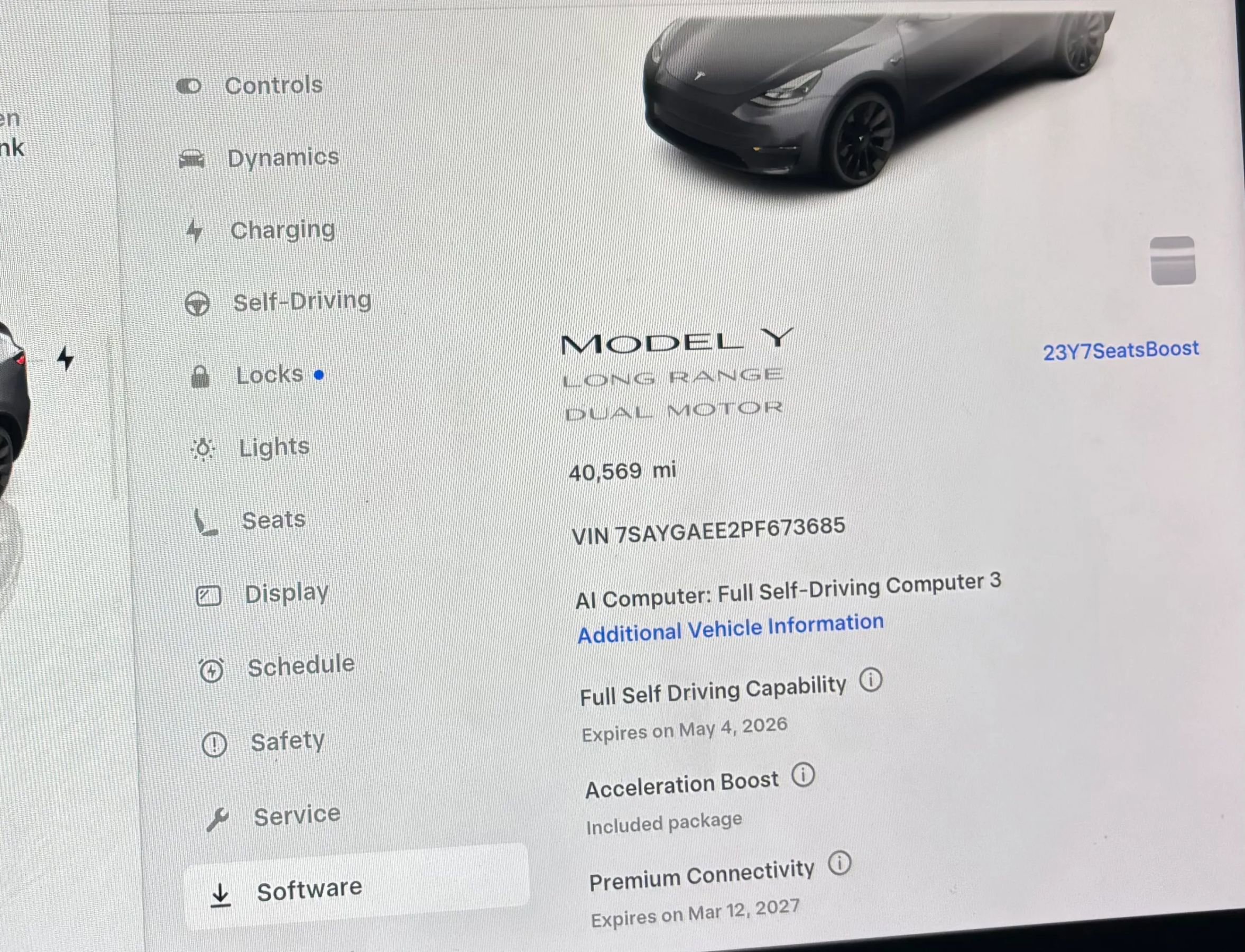 Used 2023 Tesla Model Y Long Range AWD/4WD image 16