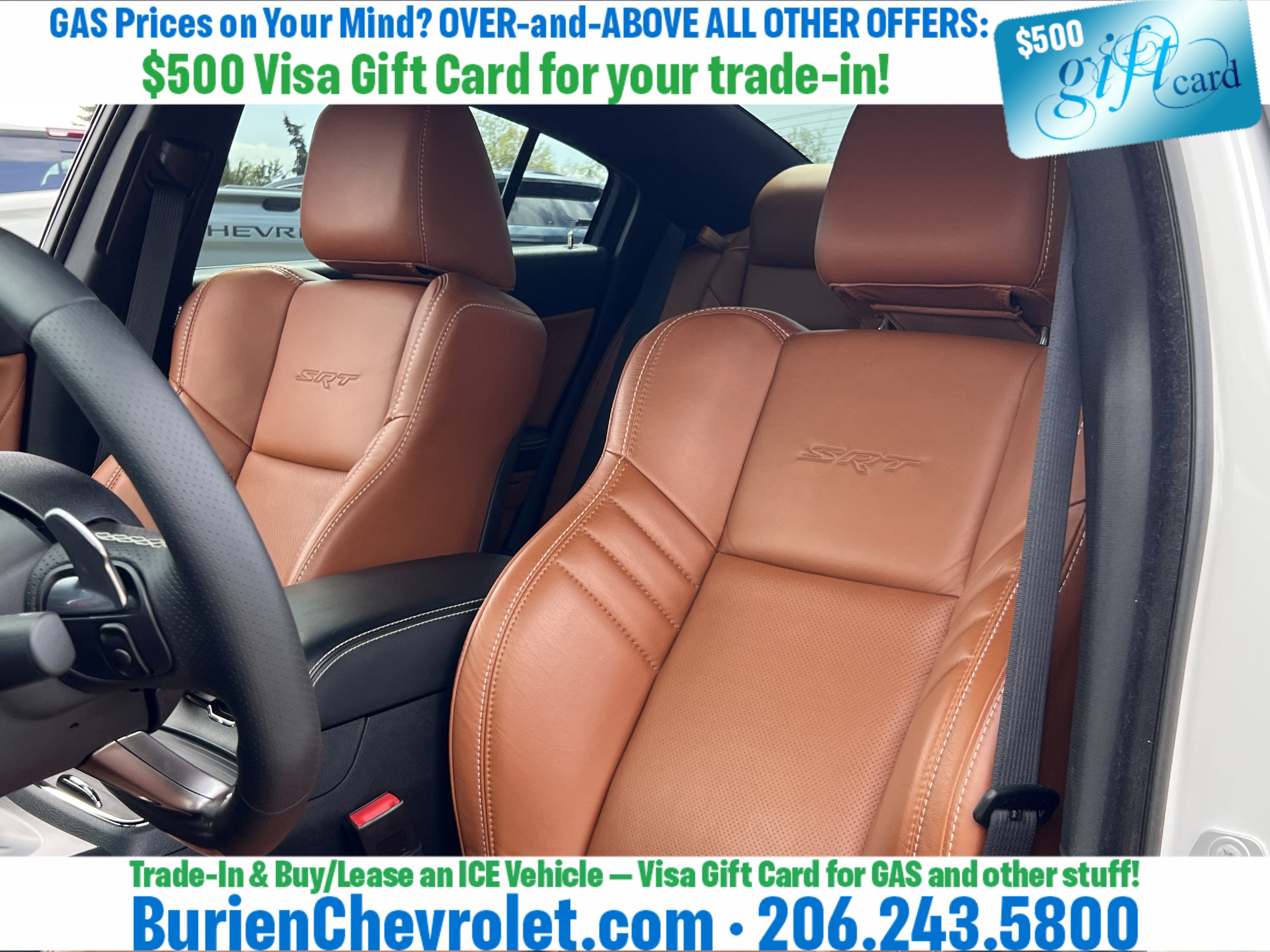 Used 2016 Dodge Charger SRT Hellcat w/ Harman/Kardon Audio Group RWD image 10