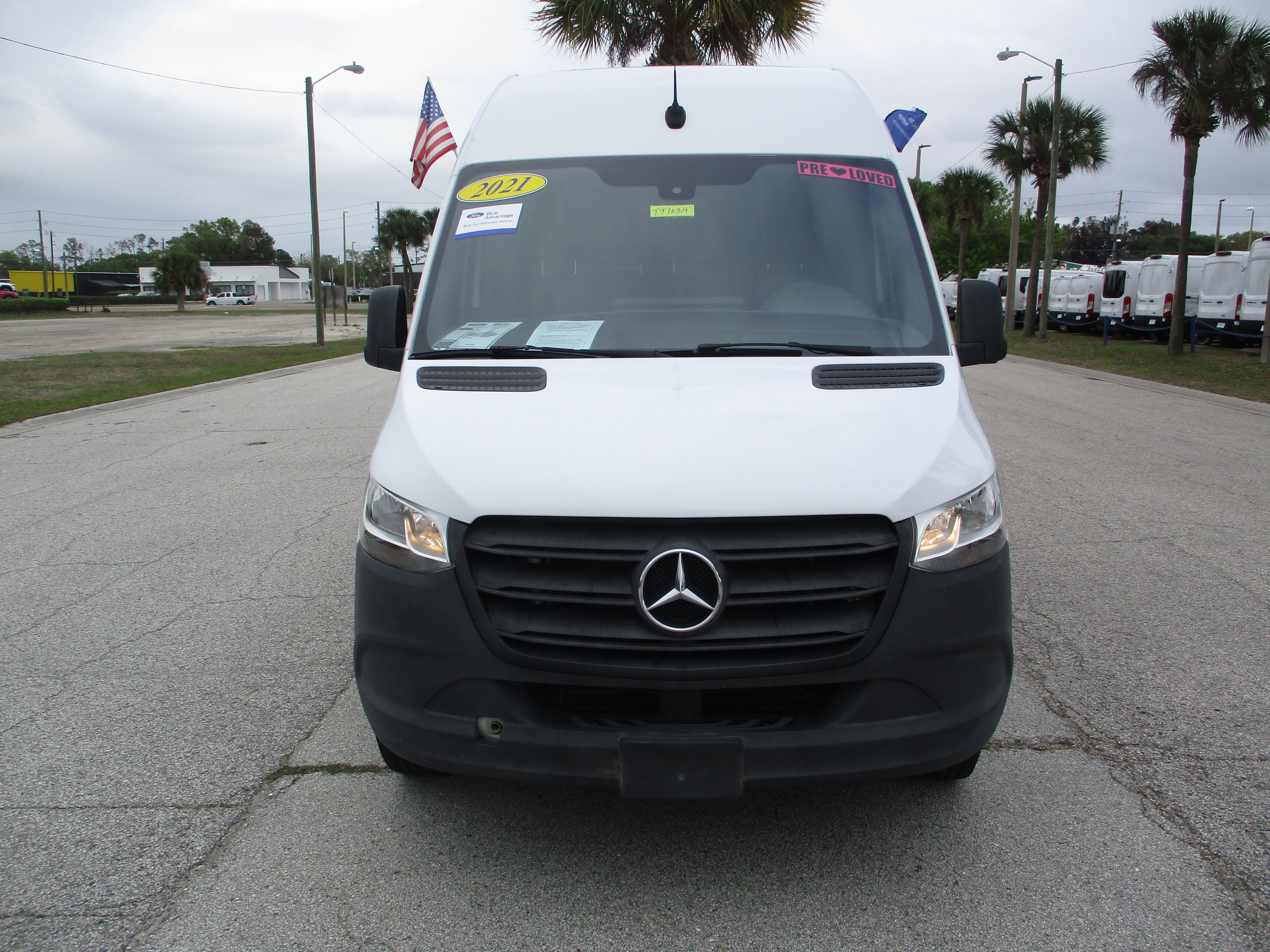 Used 2021 Mercedes-Benz Sprinter 144 Cargo w/ Driver Convenience Package image 2