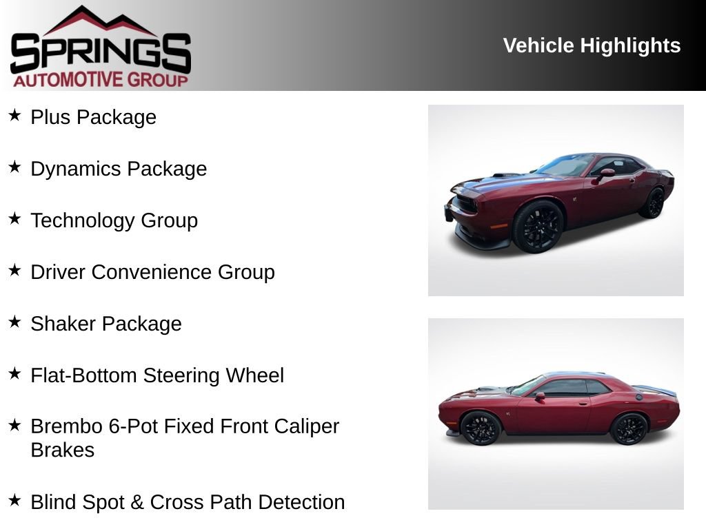 Used 2022 Dodge Challenger R/T Scat Pack w/ Shaker Package RWD video 2