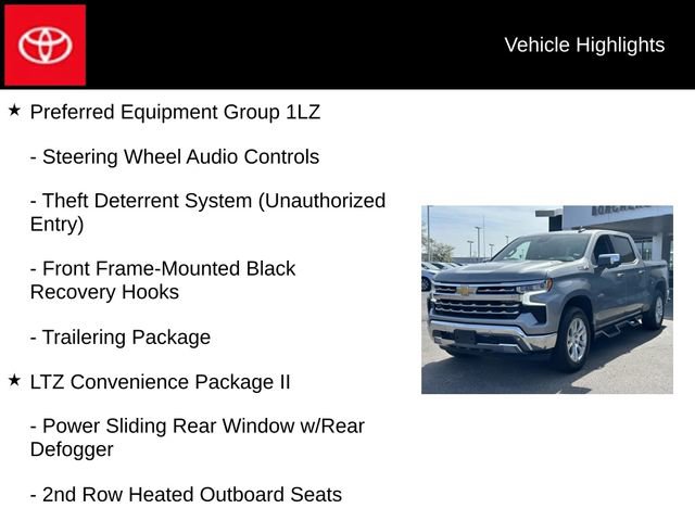 Used 2024 Chevrolet Silverado 1500 LTZ w/ LTZ Convenience Package II AWD/4WD image 30