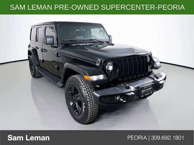 Used 2022 Jeep Wrangler Unlimited Sahara AWD/4WD image 1