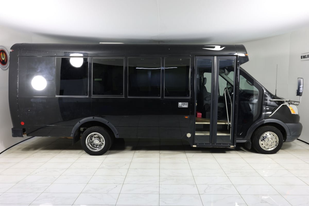 Used 2015 Ford Transit 350 156 DRW w/ Shuttle Bus Prep Package RWD image 2