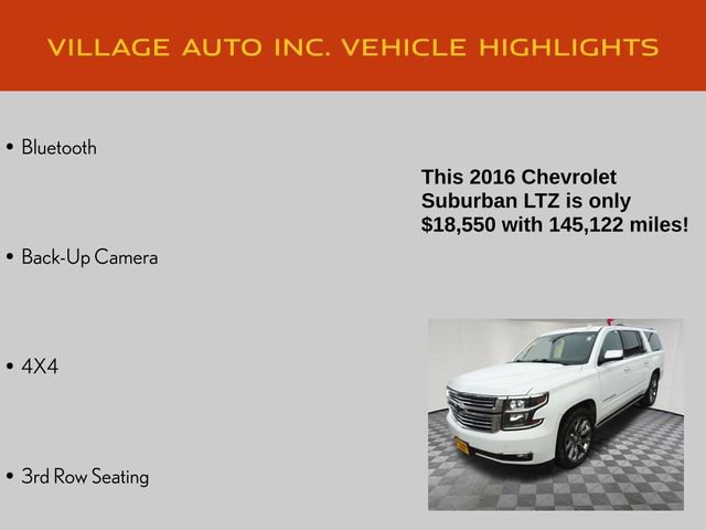 Used 2016 Chevrolet Suburban LTZ image 21