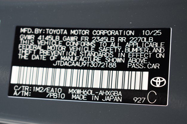 New 2026 Toyota Prius XLE image 17