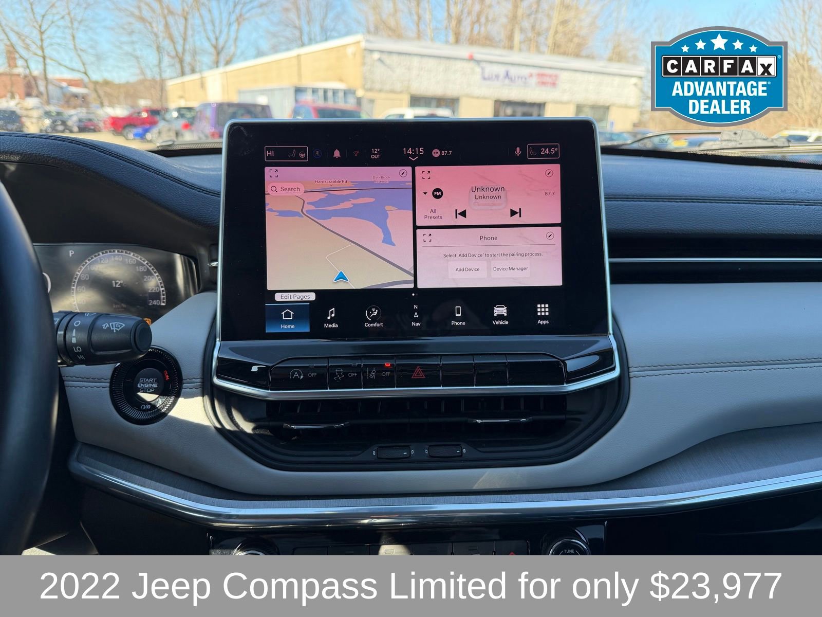 Used 2022 Jeep Compass Limited w/ Elite Group image 14