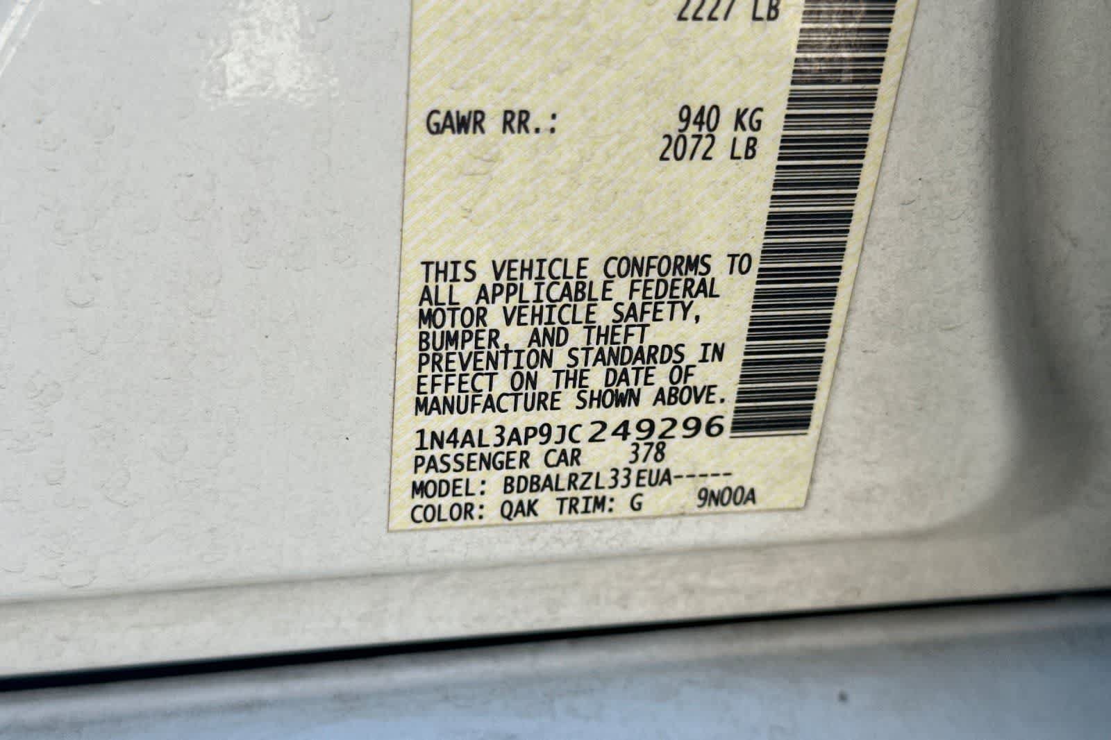 Used 2018 Nissan Altima 2.5 SL FWD image 29