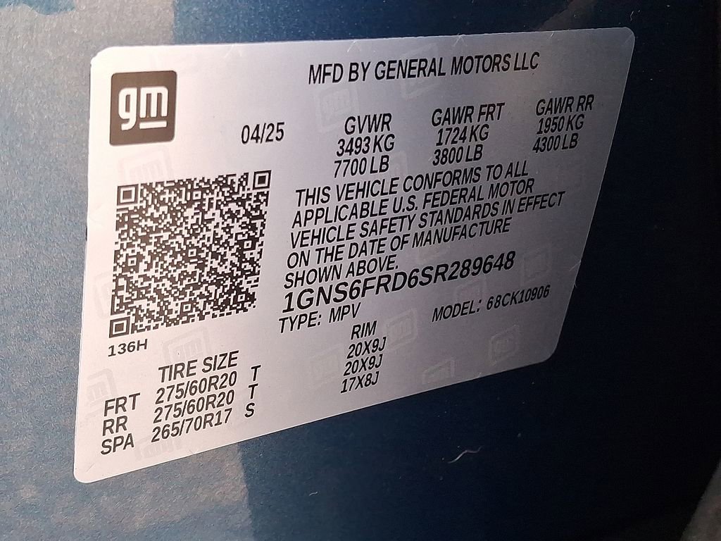 Used 2025 Chevrolet Suburban Premier image 28