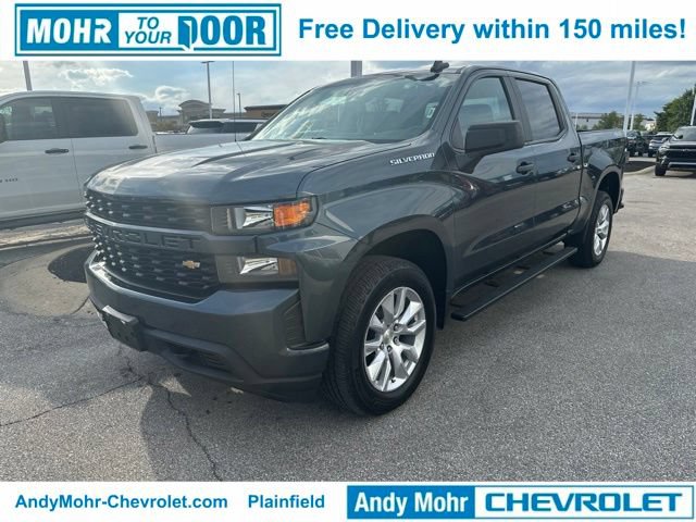 Used 2020 Chevrolet Silverado 1500 Custom w/ Custom Value Package AWD/4WD image 1