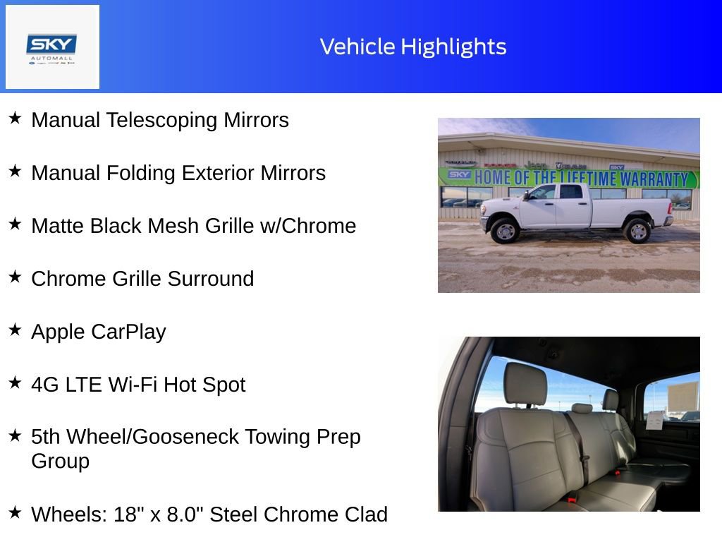 Used 2024 RAM 2500 Tradesman w/ Chrome Appearance Group image 20