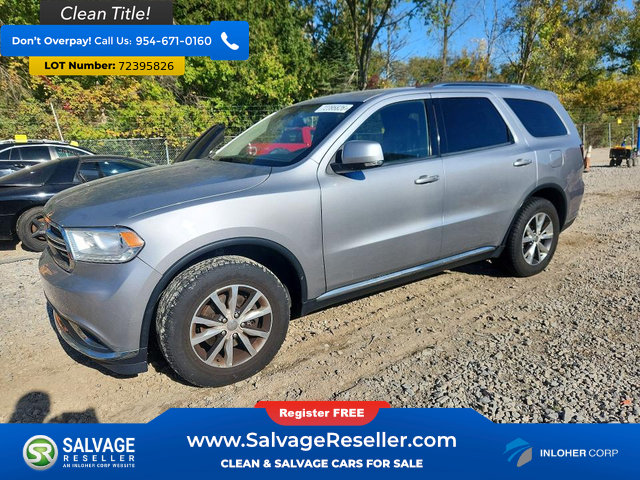 Used 2016 Dodge Durango Limited w/ Nav & Power Liftgate Group AWD/4WD image 1