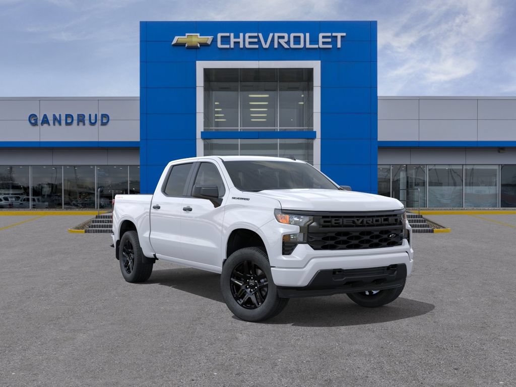 New 2026 Chevrolet Silverado 1500 Custom w/ LPO, Dark Essentials Package AWD/4WD image 1