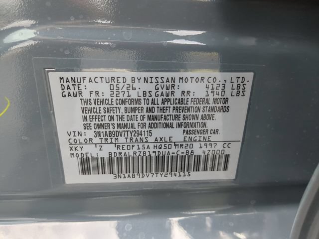 New 2026 Nissan Sentra SR FWD image 36