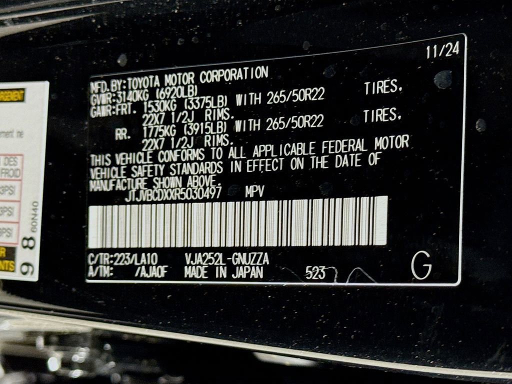 Certified 2024 Lexus GX 550 w/ Accessory Package (Z1) image 30