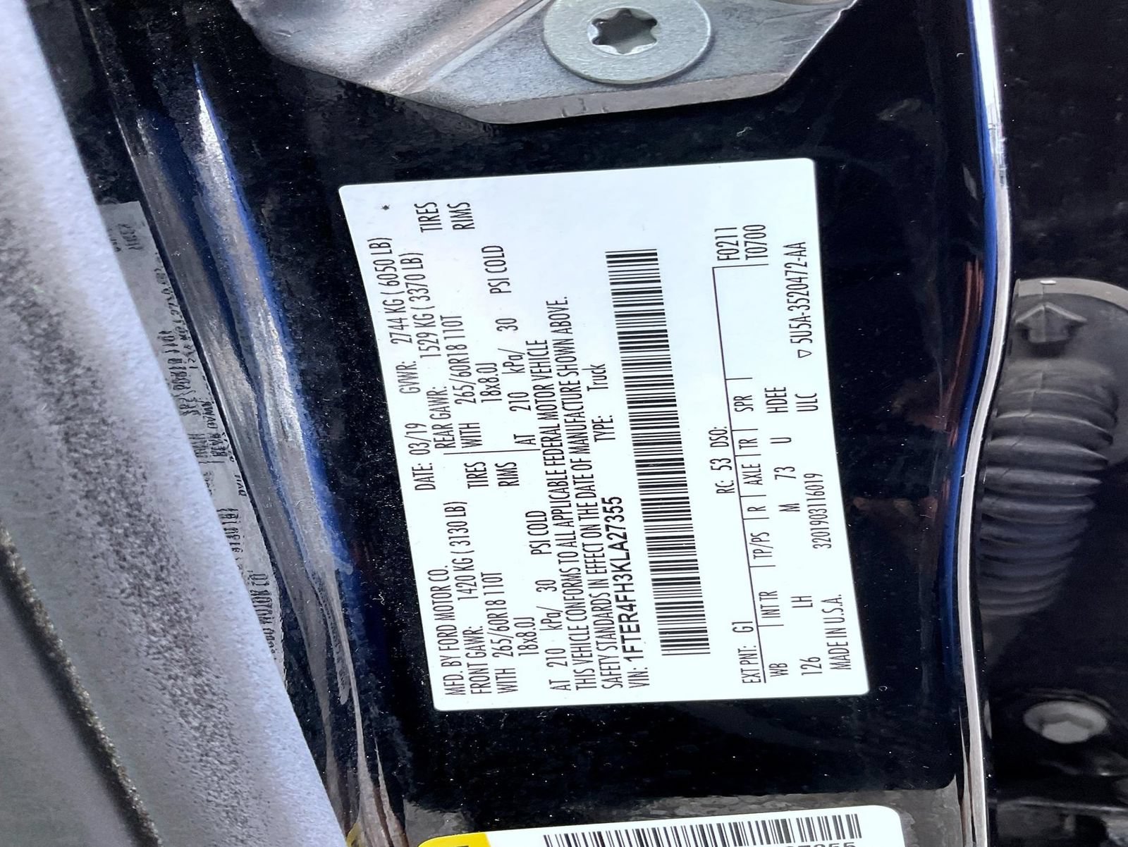 Used 2019 Ford Ranger XLT w/ Equipment Group 302A Luxury AWD/4WD image 25